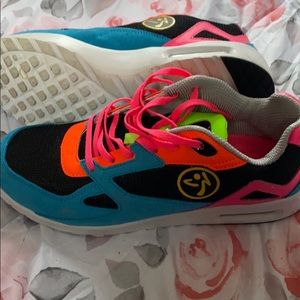 Zumba woman shoes size 9 worn once